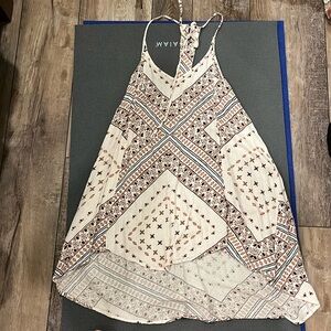 Oneill mini dress/cover up. Cute floral pattern size XS GUC